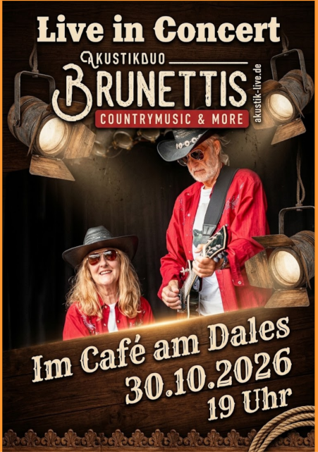 Brunettis Plakat